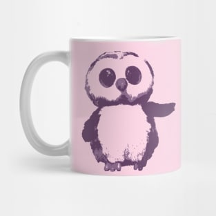 Fluffy Cute Owl Mug